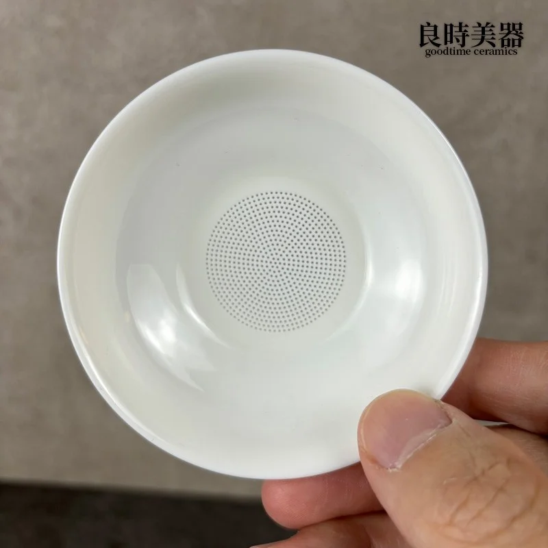 茶過濾網 陶瓷茶漏 多孔茶漏 陶瓷一體成形
