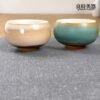 阿里山日出寬口杯 品茗茶杯 主人杯 茶席杯 內白100ml