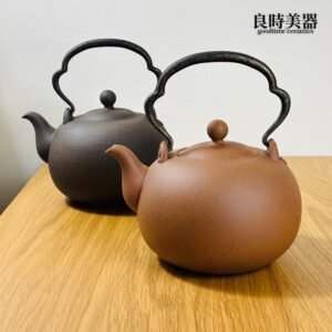 【墨泥】墨泥/段泥丸球提梁燒水壺1100ml