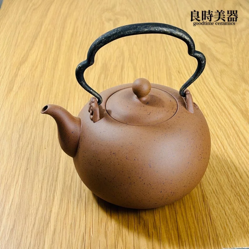 【墨泥】墨泥/段泥丸球提梁燒水壺1100ml