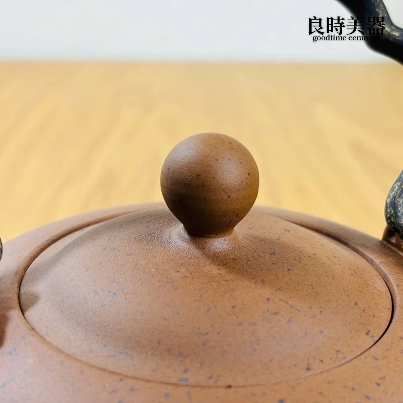 【墨泥】墨泥/段泥丸球提梁燒水壺1100ml