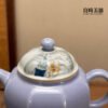 手繪紫藤壺 品茗壺 135cc