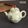 手繪淡竹壺 品茗壺 120ml