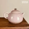 手繪鬥彩粉釉茶壺 125ml