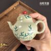 手繪淡竹壺 品茗壺 120ml