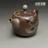 【許旭倫】岩礦手工青瓷柴燒壺 135ml