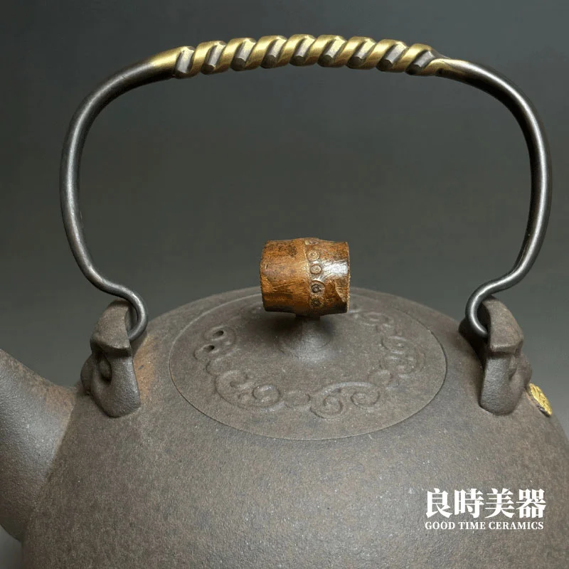 墨泥】墨泥/鈦金貓頭鷹燒水壺1600ml - 良時美器GoodTimeCeramics 鶯歌