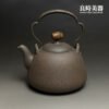 【墨泥】鳴月墨竹提梁壺600ml