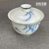 手繪燕竹蓋碗 85ml