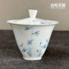手繪立花蓋碗 100ml