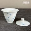 手繪立花蓋碗 100ml