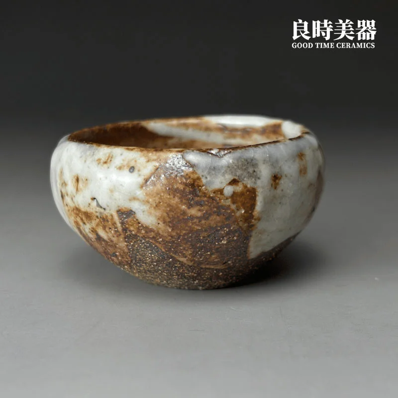 【楊晴晴】雪藏 岩泥志野茶杯系列