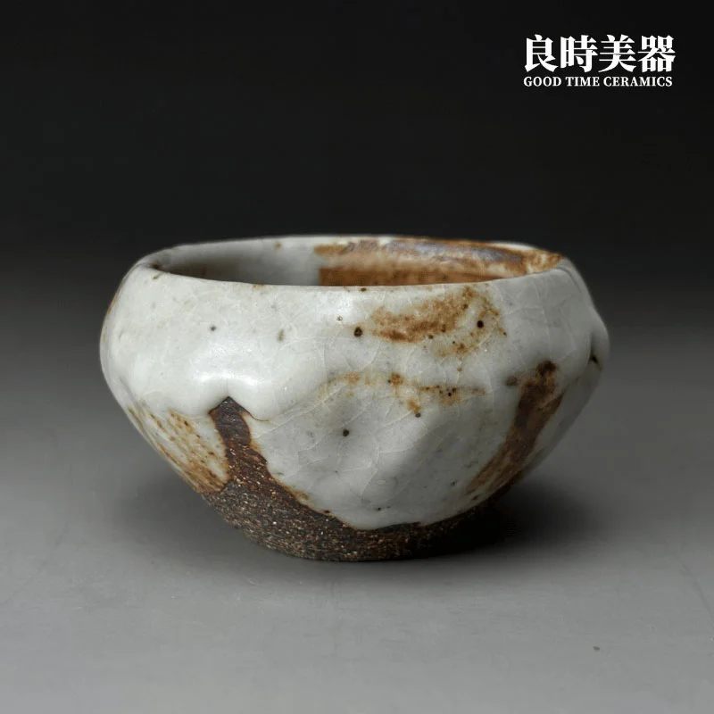 【楊晴晴】雪藏 岩泥志野茶杯系列