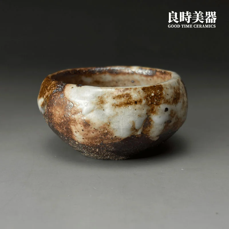 【楊晴晴】雪藏 岩泥志野茶杯系列