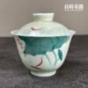 手繪淡魚蓋碗 120ml