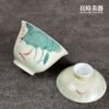手繪淡魚蓋碗 120ml