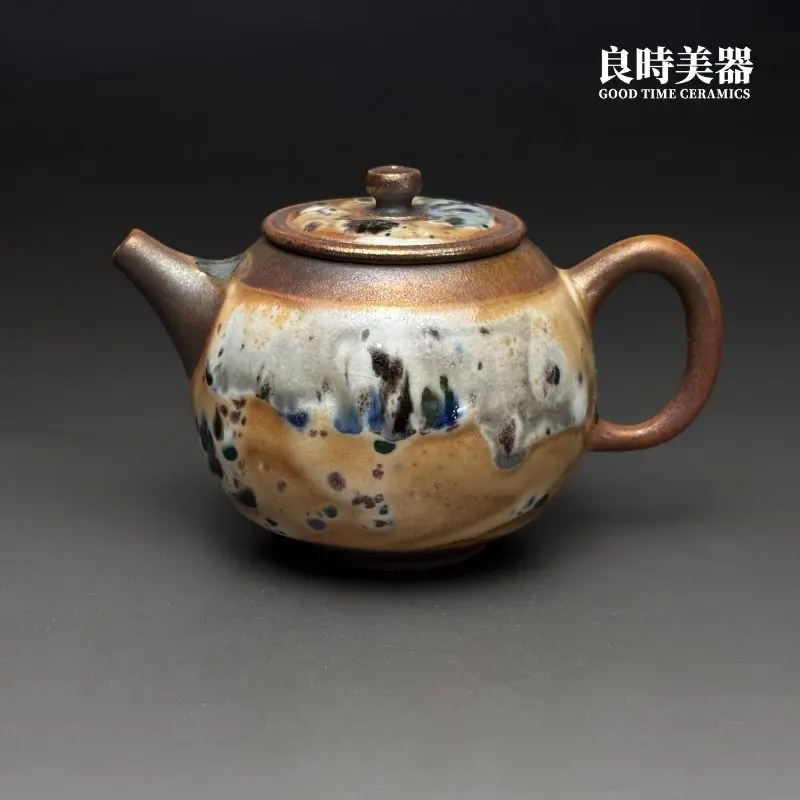 王文玉柴燒壺-良時美器-台灣茶具大師