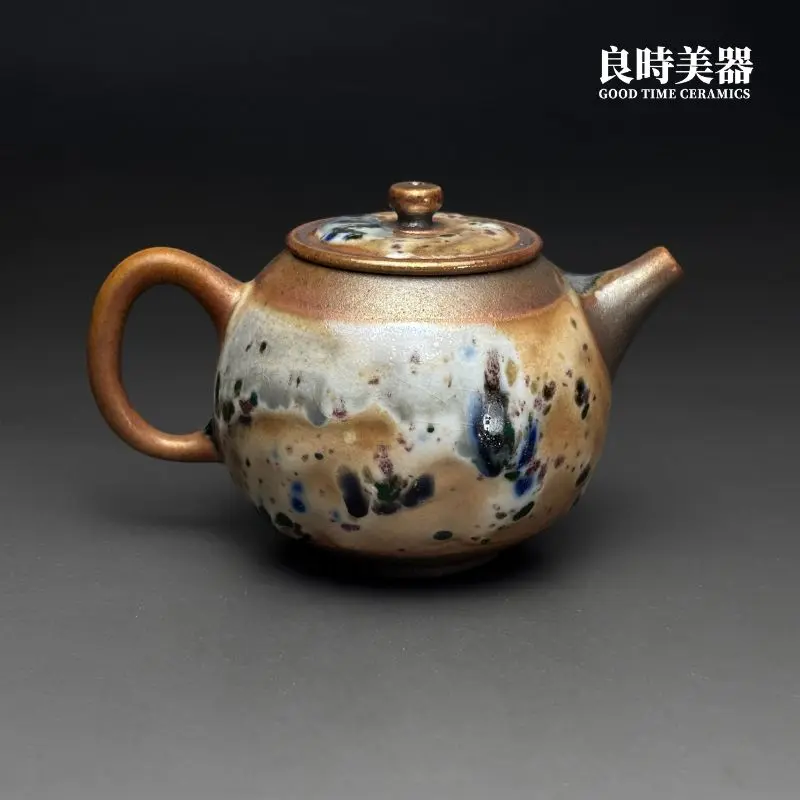 王文玉柴燒壺-良時美器-鶯歌柴燒名師