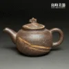 【廖吳素琴】岩礦泥獸鈕壺