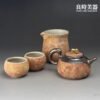 【周聖鈞】眩泥茶壺組一壺兩杯一茶海155ml