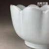 台灣汝窯 汝青蓮花式溫茶碗/汝窯茶洗/天青碗