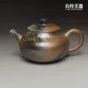 王文玉180ml (4) 【王文玉】柴燒手拉壺 180ml