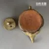 【田承泰】柴燒灰釉蟲蛀手捏壺 180ml 了不起的匠人