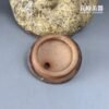 【田承泰】柴燒灰釉蟲蛀手捏壺 180ml 了不起的匠人