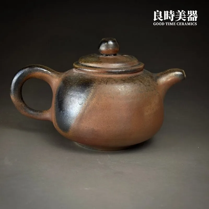 黃芳真】落灰柴燒壺300ml - 良時美器GoodTimeCeramics柴燒茶壺