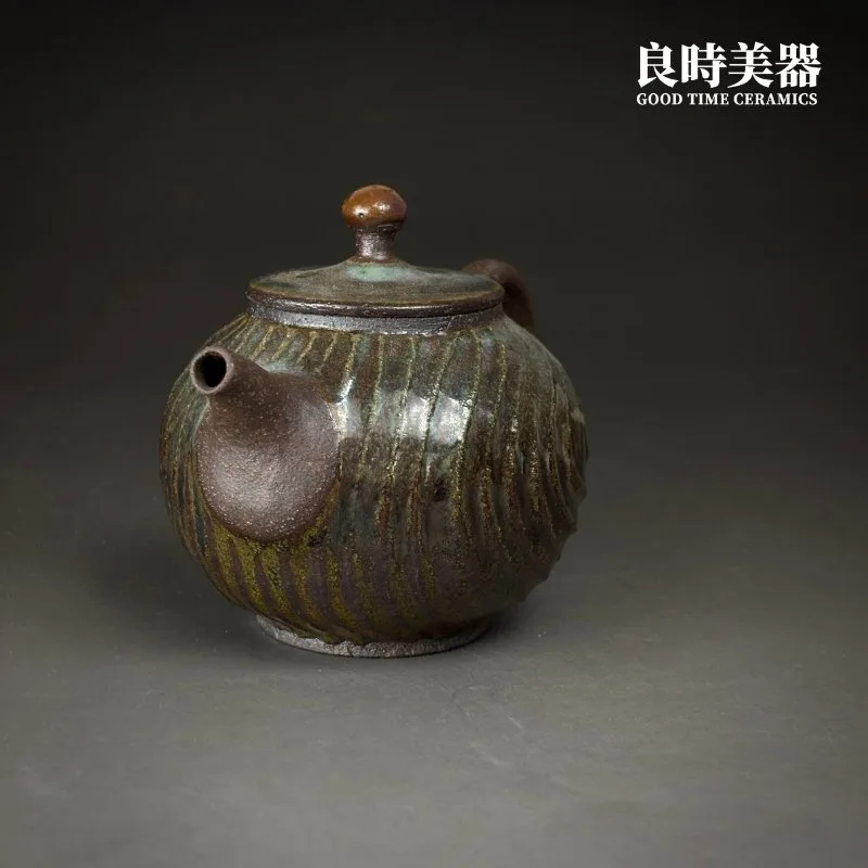 【許旭倫】岩礦志野藻綠壺 200ml