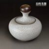 【許旭倫】汝窯槌瓶茶葉罐 汝窯槌瓶聚寶盆