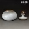 【許旭倫】汝窯槌瓶茶葉罐 汝窯槌瓶聚寶盆