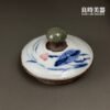 【許旭倫】岩礦手繪浮雕茶壺 150ml