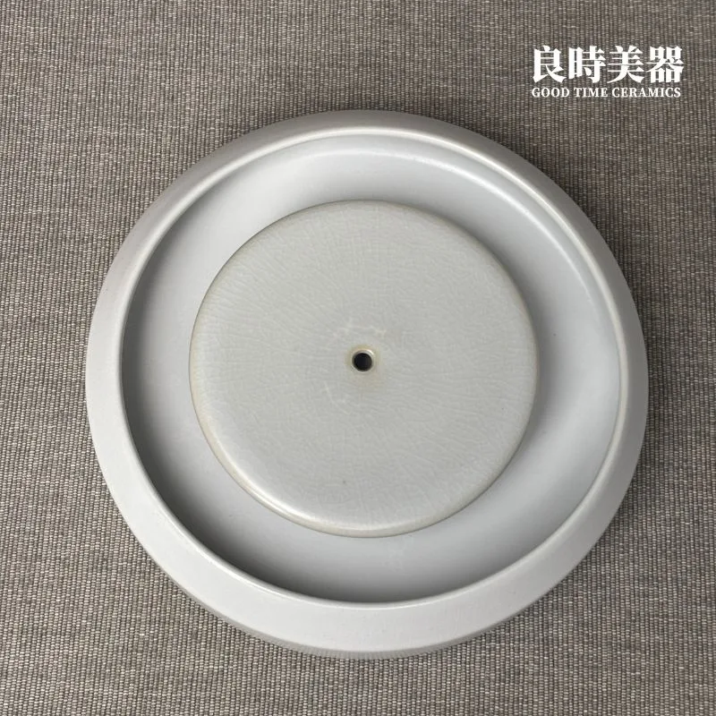 汝窯壺承 兩件式冰裂壺承 乾泡台