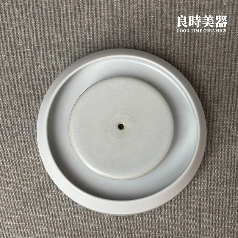 汝窯壺承 兩件式冰裂壺承 乾泡台