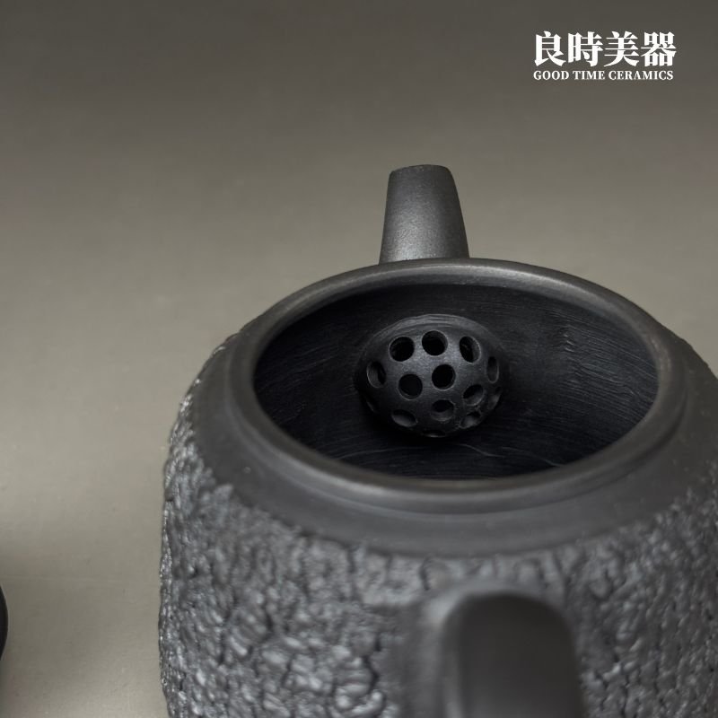 【永隆】煙燻爆紋冰煙變形壺 155ml