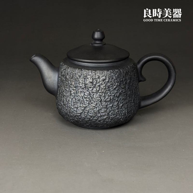 【永隆】煙燻爆紋冰煙變形壺 155ml