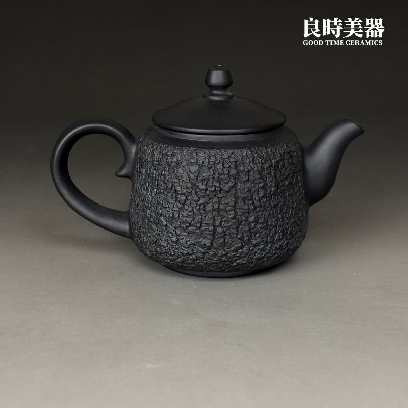 【永隆】煙燻爆紋冰煙變形壺 155ml