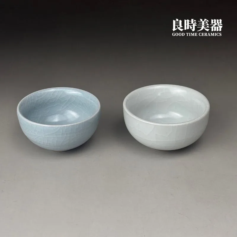 冰裂汝窯杯45ml - 良時美器GoodTimeCeramics台灣茶具推薦