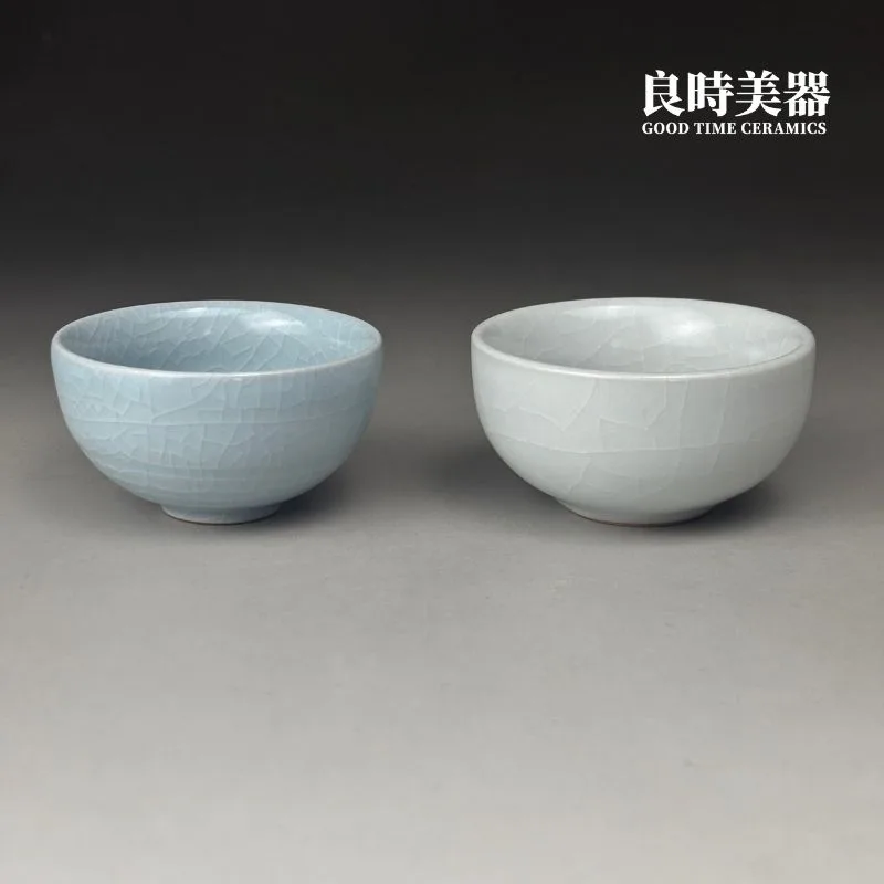 冰裂汝窯杯45ml - 良時美器GoodTimeCeramics台灣茶具推薦