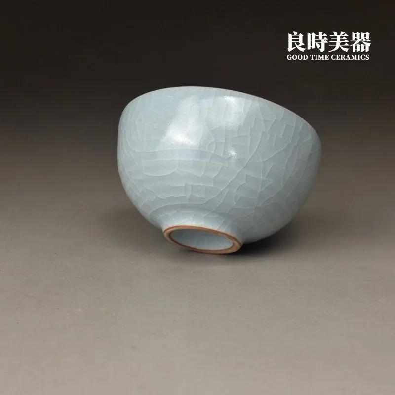 冰裂汝窯杯45ml - 良時美器GoodTimeCeramics台灣茶具推薦