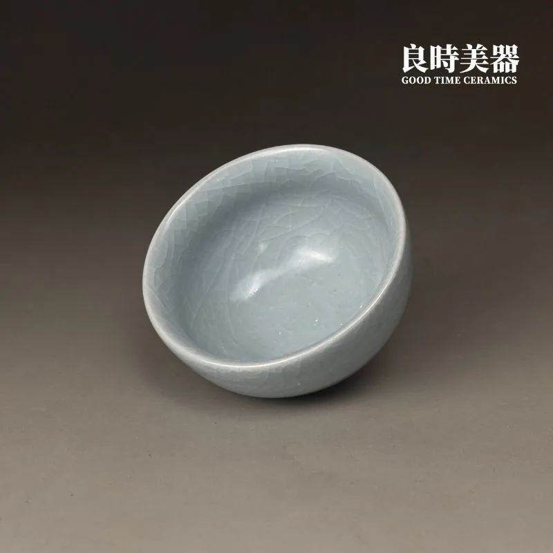 冰裂汝窯杯45ml - 良時美器GoodTimeCeramics台灣茶具推薦