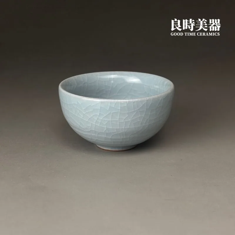 冰裂汝窯杯45ml - 良時美器GoodTimeCeramics台灣茶具推薦
