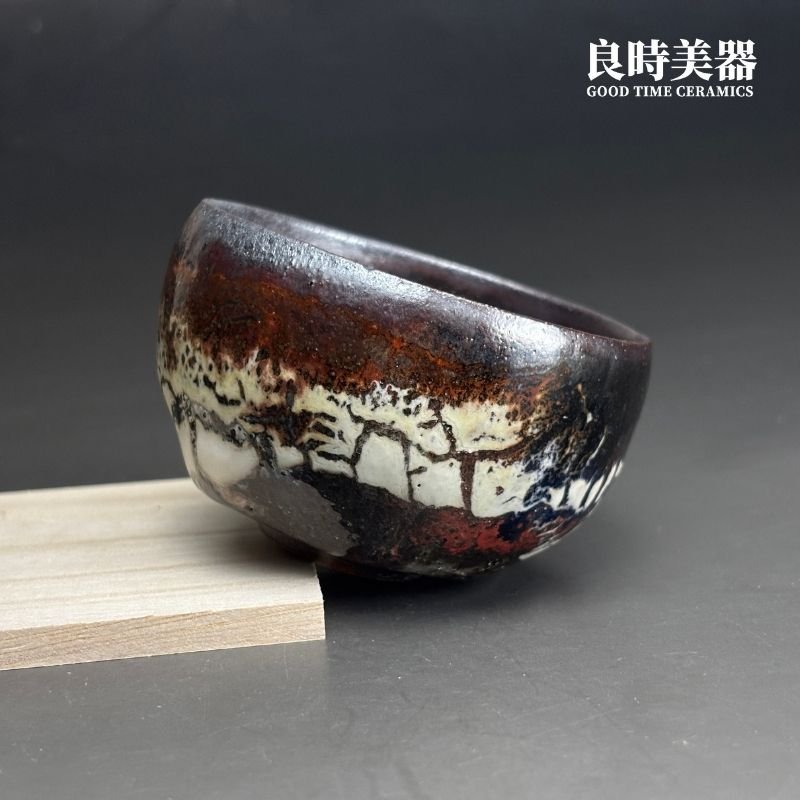 【永隆】志野燒山霧杯