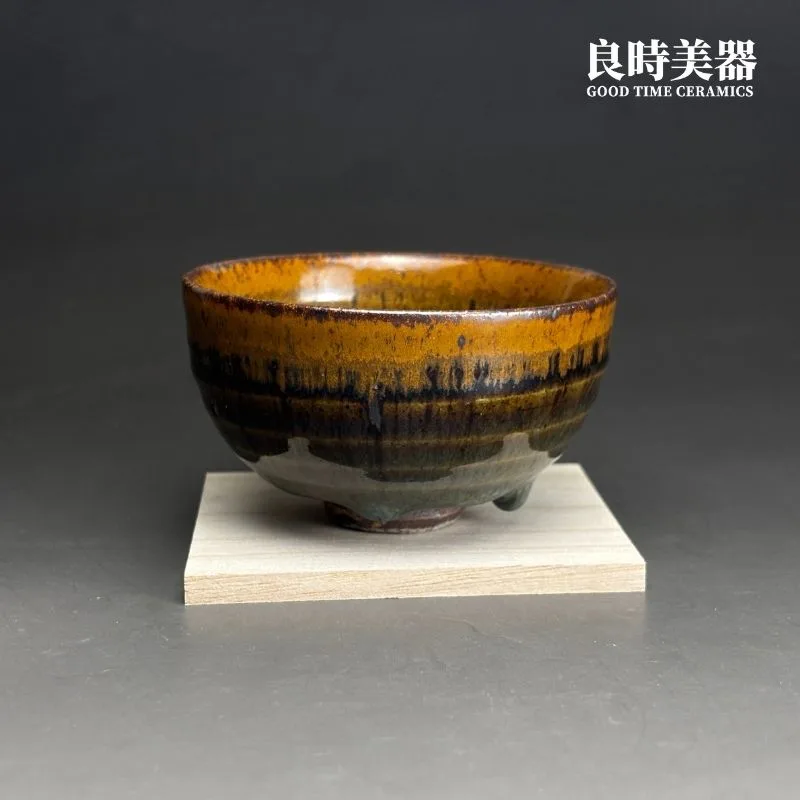【永隆】志野燒焰影茶碗