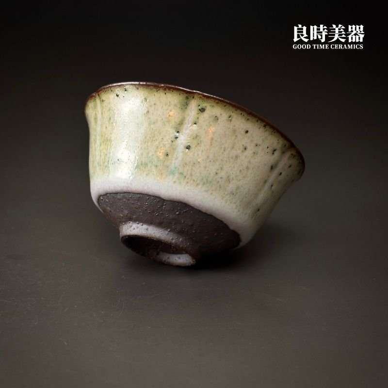 【永隆】手作岩礦花朵茶杯 75ml