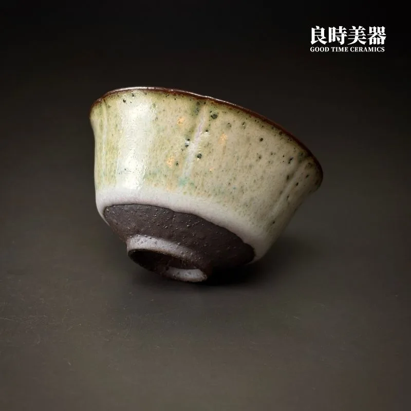 【永隆】手作岩礦花朵茶杯 75ml