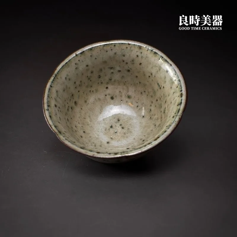 【永隆】手作岩礦花朵茶杯 75ml