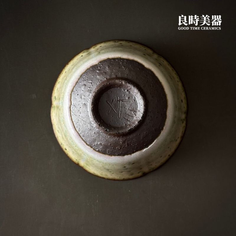 【永隆】手作岩礦花朵茶杯 75ml