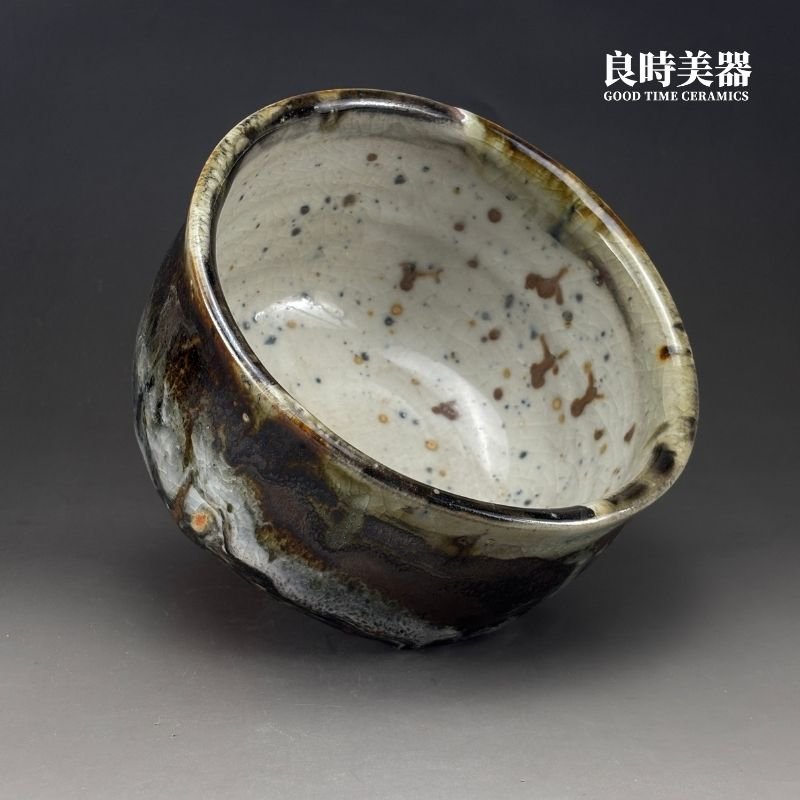 【許旭倫】志野燒山水大茶碗1000ml 16.5cm